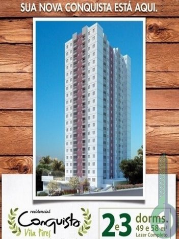 apartment em Rua Vinte e Um de Abril, Silveira - Santo André - SP