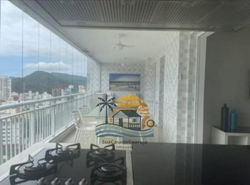 apartment em Avenida General Rondon, Vila Alzira - Guarujá - SP