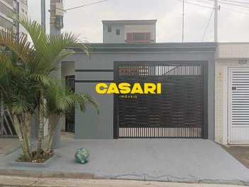 house em Rua Paquequer, Santa Maria - Santo André - SP