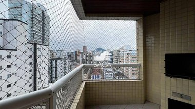 apartment em Rua Itapoan, Guilhermina - Praia Grande - SP