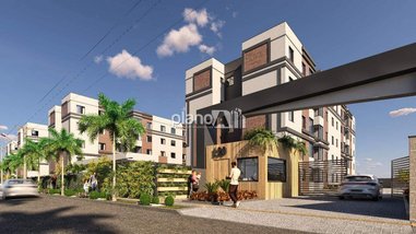 apartment em Rua Nova York, Passo das Pedras - Gravataí - RS