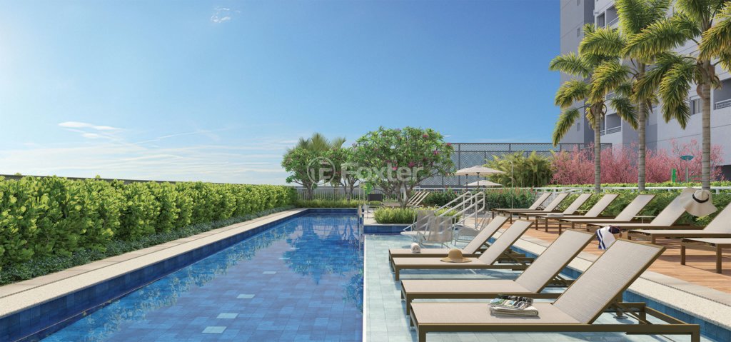 area-de-lazer-com-piscina-e-espreguicadeiras
