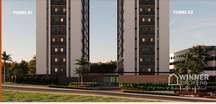 apartment em Rua dos Gerânios, Conjunto Habitacional Inocente Vila Nova Júnior - Maringá - PR