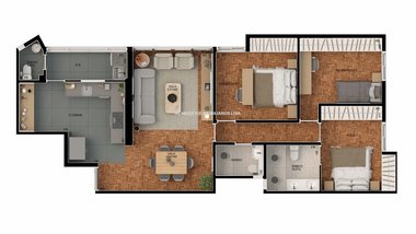 apartment em Alameda Joaquim Eugênio de Lima, Jardim Paulista - São Paulo - SP
