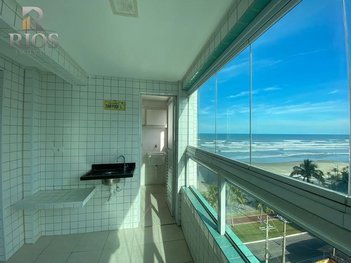 apartment em Avenida Presidente Kennedy, Guilhermina - Praia Grande - SP