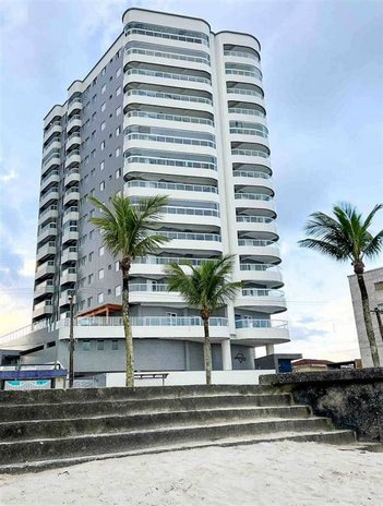apartment em Rua Maria Inez Bacheschi Rúbio, Maracanã - Praia Grande - SP