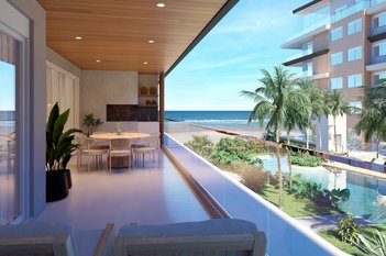 apartment em Avenida Tom Traugott Wildi, Praia Brava - Florianópolis - SC