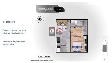 apartment em Rua José Ferrari Pegoreli, Barranco Alto - Caraguatatuba - SP