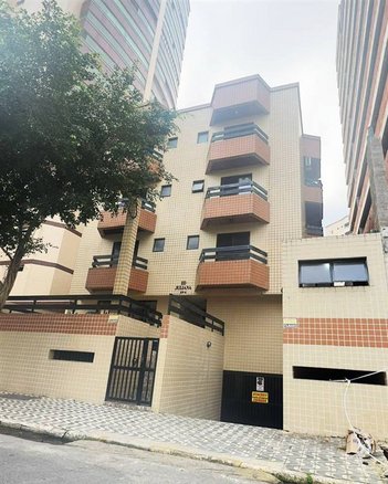 apartment em Rua Doutor Gervásio Bonavides, Caiçara - Praia Grande - SP