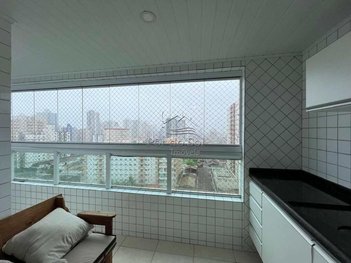 apartment em Rua Senador Nilo Coelho, Aviação - Praia Grande - SP
