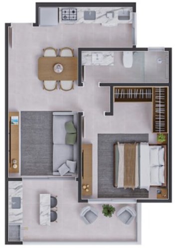 apartment em Avenida Campeche, Campeche - Florianópolis - SC