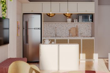 apartment em Rua Basílio da Gama, República - São Paulo - SP