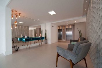 apartment em Avenida Rio Branco, Canto do Forte - Praia Grande - SP