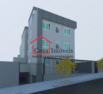 apartment em Rua dos Javaês, Santa Mônica - Belo Horizonte - MG