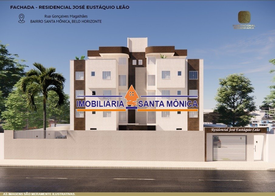 Cobertura com 3 quartos — Santa Mônica, Belo Horizonte