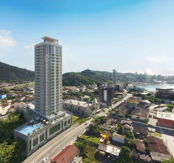 apartment em Avenida Governador Celso Ramos, Canto da Praia - Itapema - SC