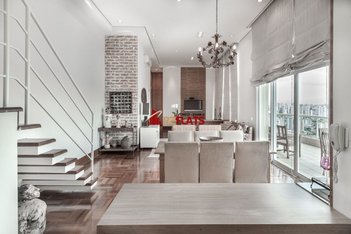 apartment em Rua Sansão Alves dos Santos, Cidade Monções - São Paulo - SP