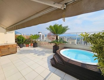 apartment em Servidão Antônio Cipriano Pereira, Itacorubi - Florianópolis - SC