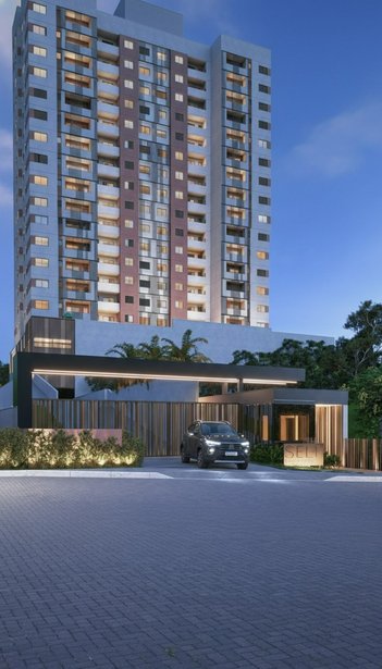 apartment em Rua Thereza Vill De Matos, Pagani - Palhoça - SC