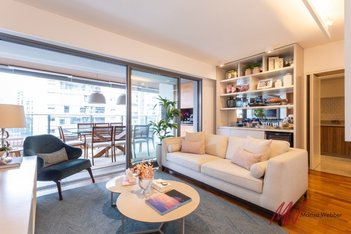 apartment em Rua Michigan, Cidade Monções - São Paulo - SP