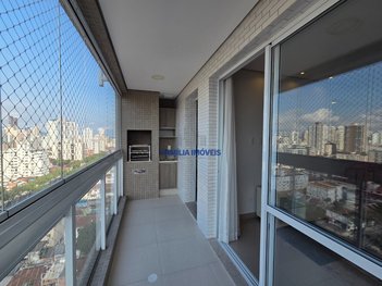 apartment em Rua Carlos Gomes, Marapé - Santos - SP