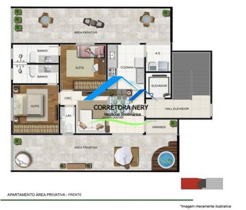 apartment em Francisco Bressane, Floresta - Belo Horizonte - MG