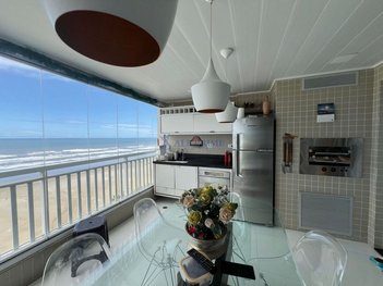 apartment em Avenida Presidente Castelo Branco, Aviação - Praia Grande - SP