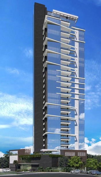 apartment em Rua Deputado Heitor Alencar Furtado, Mossunguê - Curitiba - PR