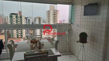 apartment em Rua José da Silva Machado, Tupi - Praia Grande - SP