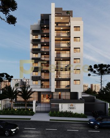 apartment em Rua Doutor Waldemiro Pereira, Capão Raso - Curitiba - PR
