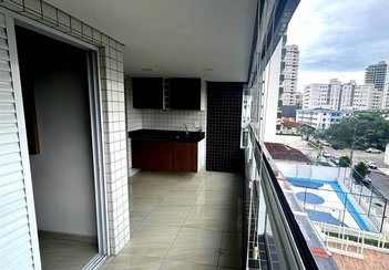 apartment em Praça Tufi Nami, Guilhermina - Praia Grande - SP