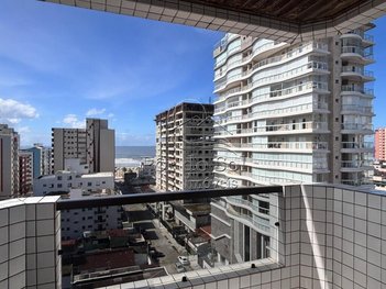apartment em Rua Colômbia, Guilhermina - Praia Grande - SP