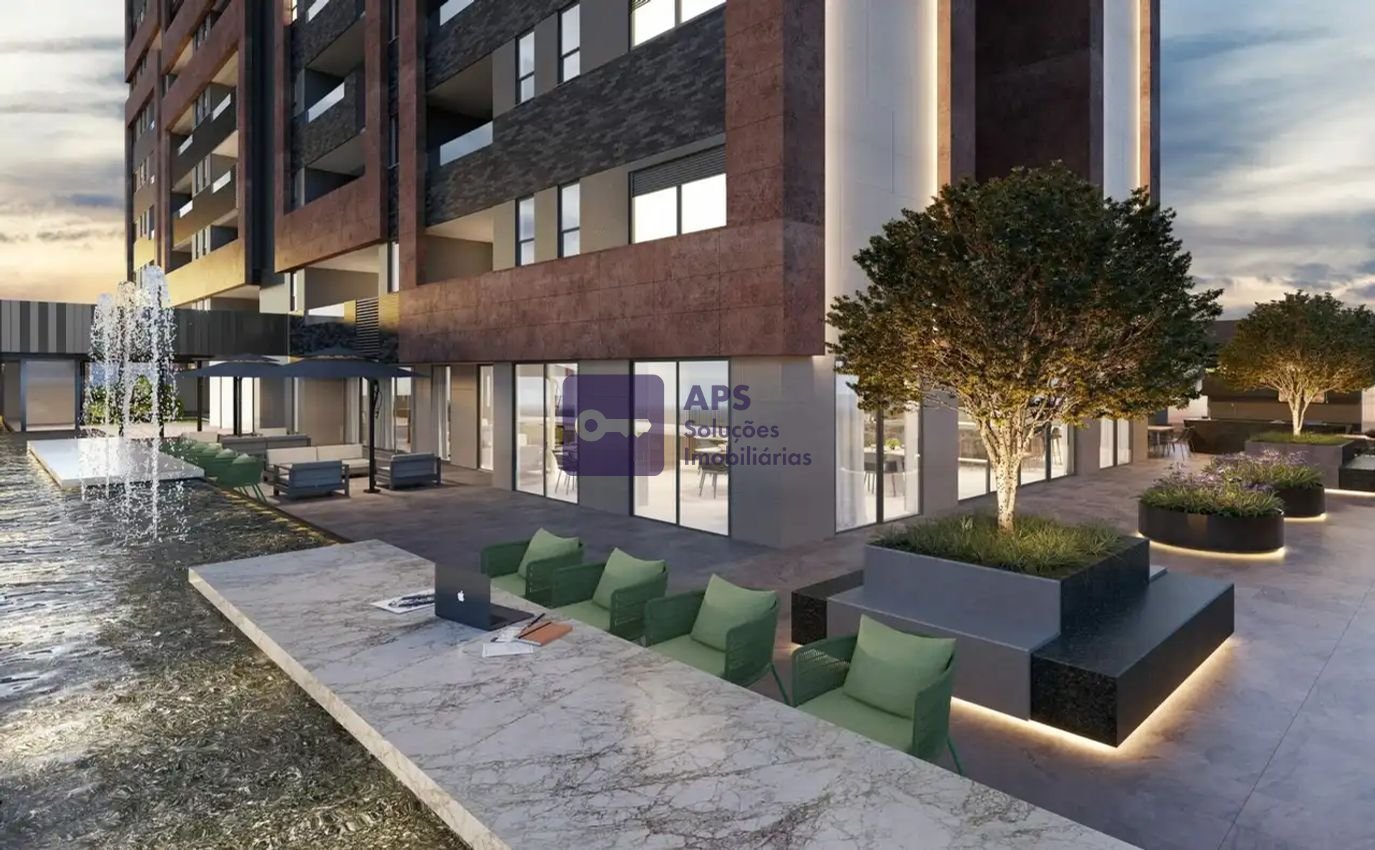 Áreas comuns com paisagismo