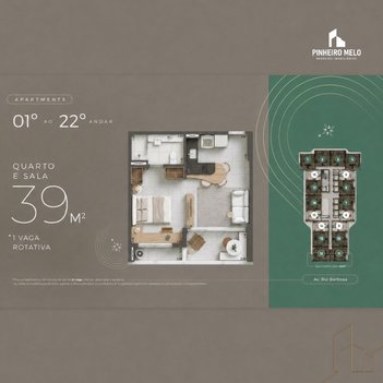 apartment em Avenida Rui Barbosa, Aldeota - Fortaleza - CE