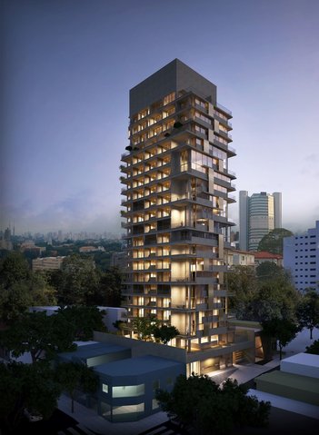 apartment em Rua Melo Alves, Cerqueira César - São Paulo - SP