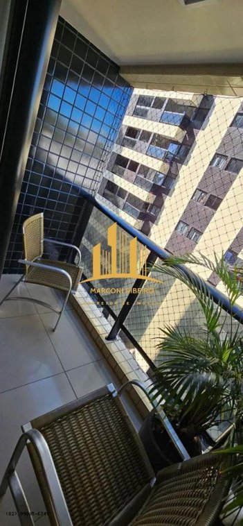 apartment em Avenida Doutor Mário Nunes Vieira, Mangabeiras - Maceió - AL