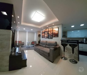 apartment em General Estilac Leal, Coqueiros - Florianópolis - SC