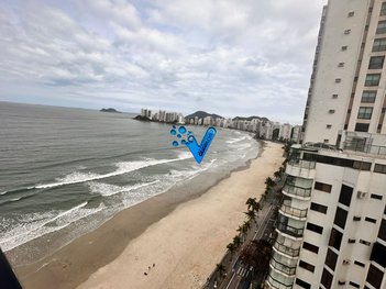 apartment em Avenida Marechal Deodoro da Fonseca, Pitangueiras - Guarujá - SP