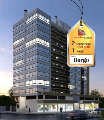 apartment em Rua São Paulo, Borgo - Bento Gonçalves - RS