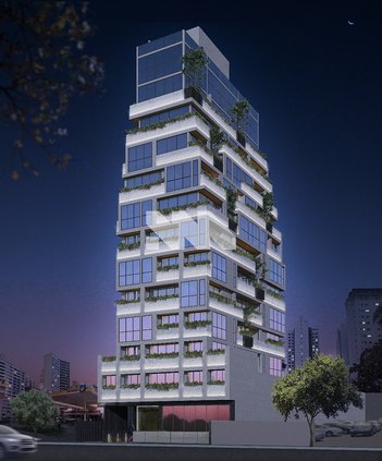 apartment em Rua Bento Viana, Água Verde - Curitiba - PR