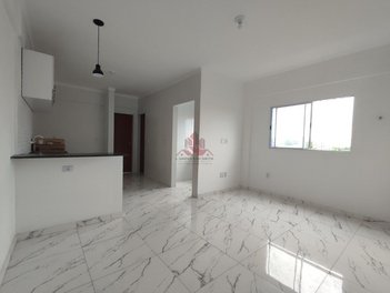 apartment em Avenida Doutor Augusto Severo, Parque São Vicente - São Vicente - SP