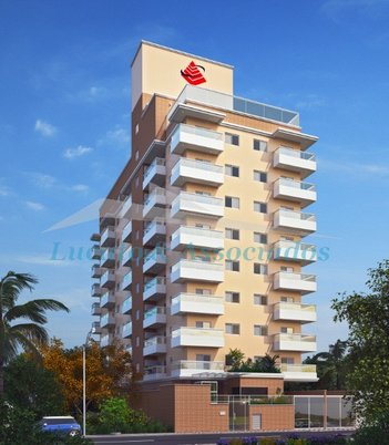 apartment em Rua Doutor João Sampaio, Guilhermina - Praia Grande - SP