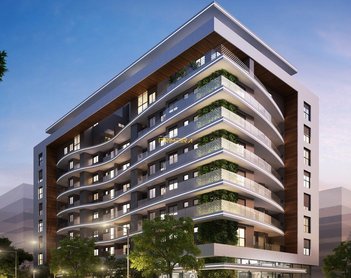 apartment em Rua Guilherme Pugsley, Água Verde - Curitiba - PR