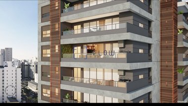 apartment em Alameda dos Nhambiquaras, Indianópolis - São Paulo - SP
