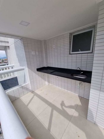 apartment em Rua Flamengo, Guilhermina - Praia Grande - SP