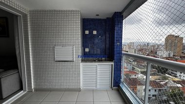 apartment em Rua Ceará, Pompéia - Santos - SP