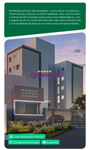 apartment em Rua Amazilia Rodrigues Leal, Parque dos Eucaliptos - Sorocaba - SP