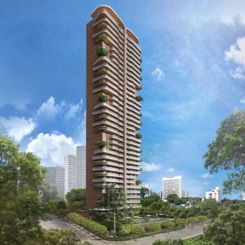 apartment em Rua Doutor Batista de Oliveira, Cocó - Fortaleza - CE