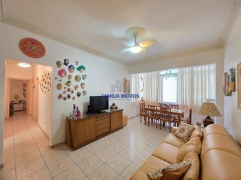 apartment em Rua Cásper Líbero, José Menino - Santos - SP