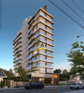 apartment em Rua Santos Dumont, Centro - Guaratuba - PR